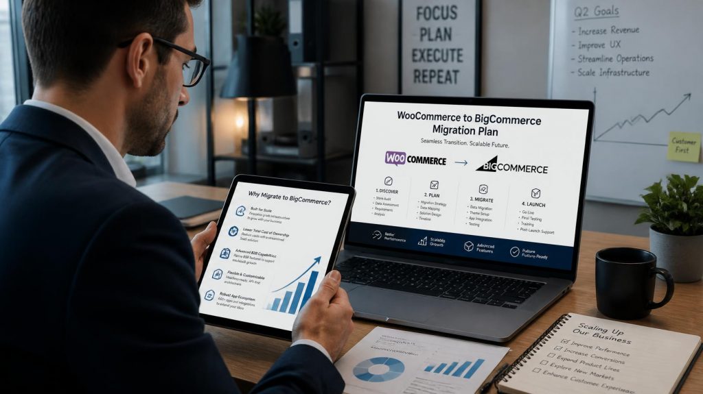Scaling Up: When to Migrate from WooCommerce to BigCommerce